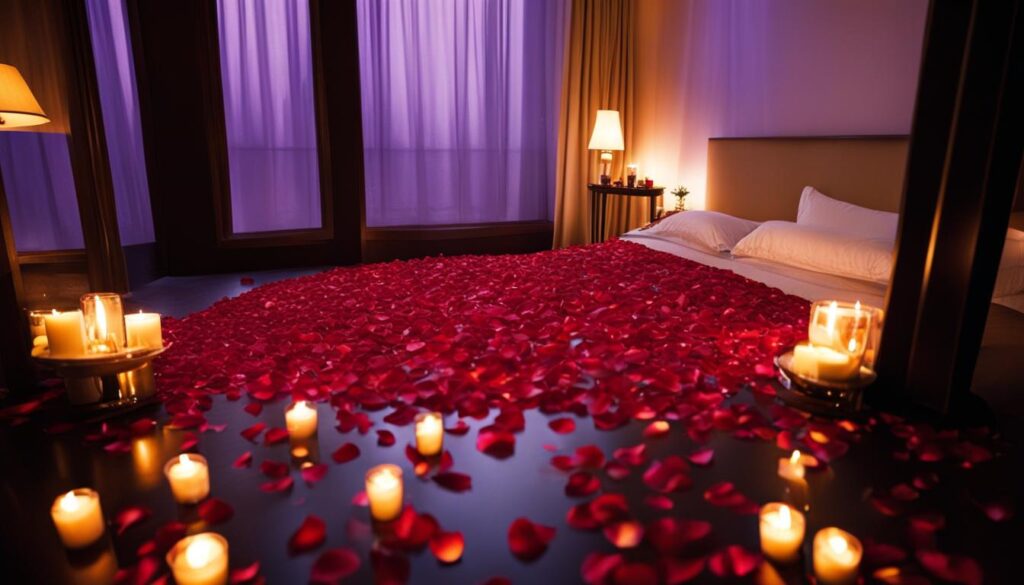 hotel room romance