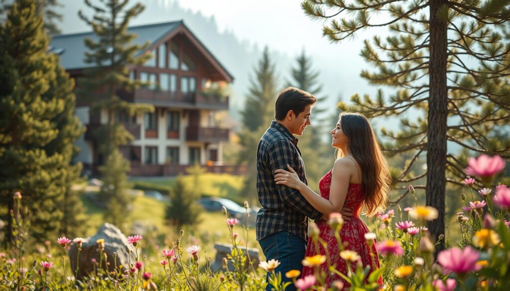 romantic couples in nathia gali